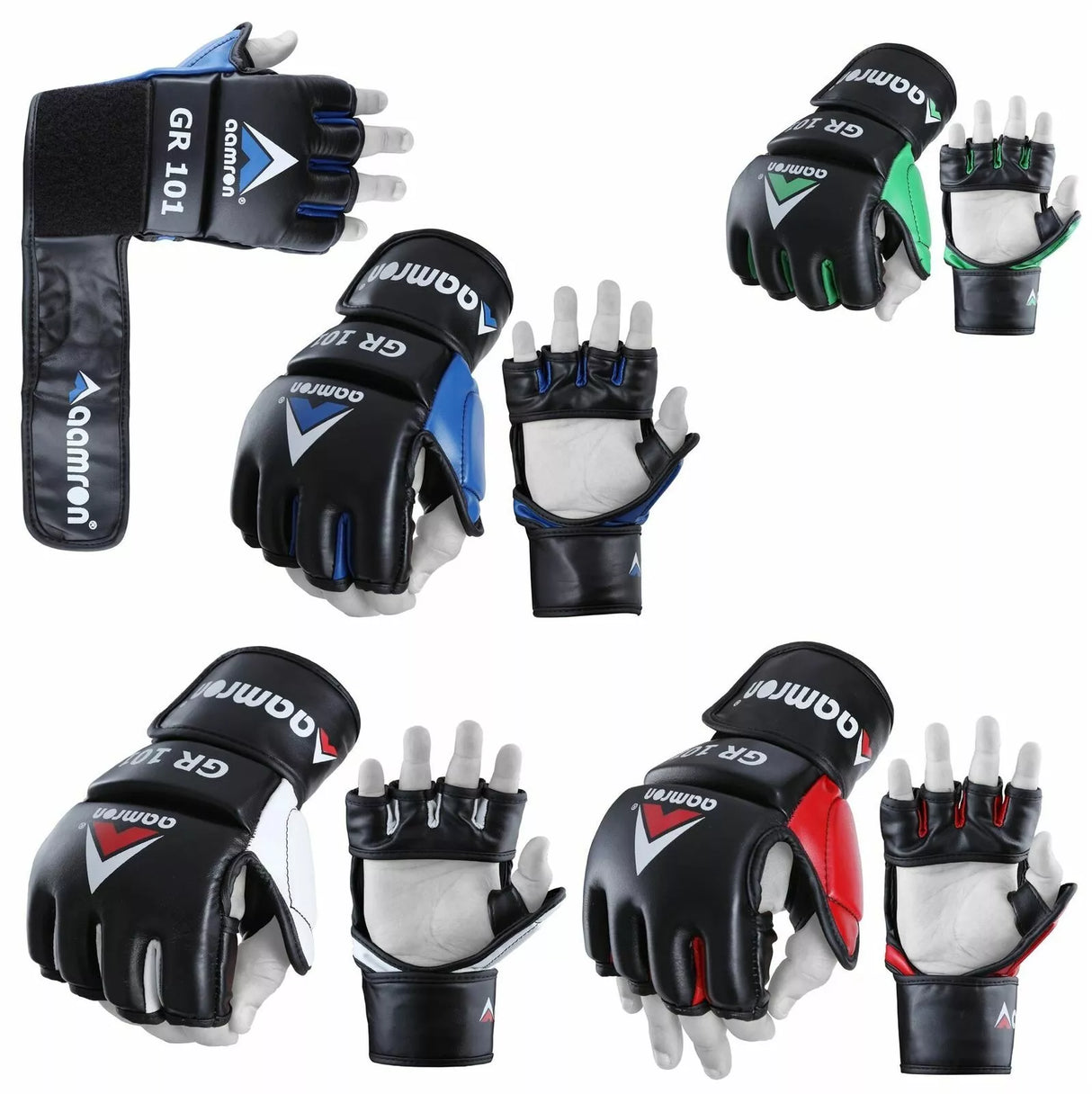 Aamron ® Leather Punching Bag Mitts Boxing Muay Thai Training Speed Ball MGC-A01