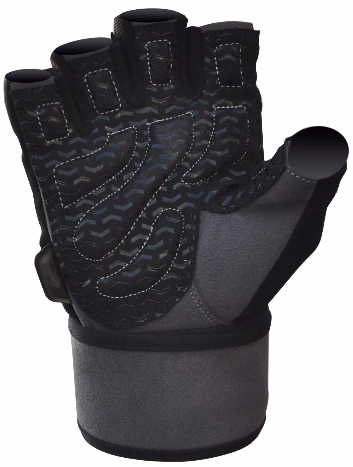 Aamron ® Leather Gel Weight Lifting Gym Fitness Body Building Gloves WLG-M3C