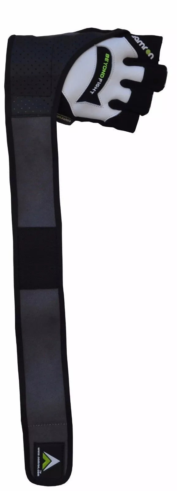 Aamron ® Leather Gel Weight Lifting Gym Fitness Body Building Gloves WLG-M3C