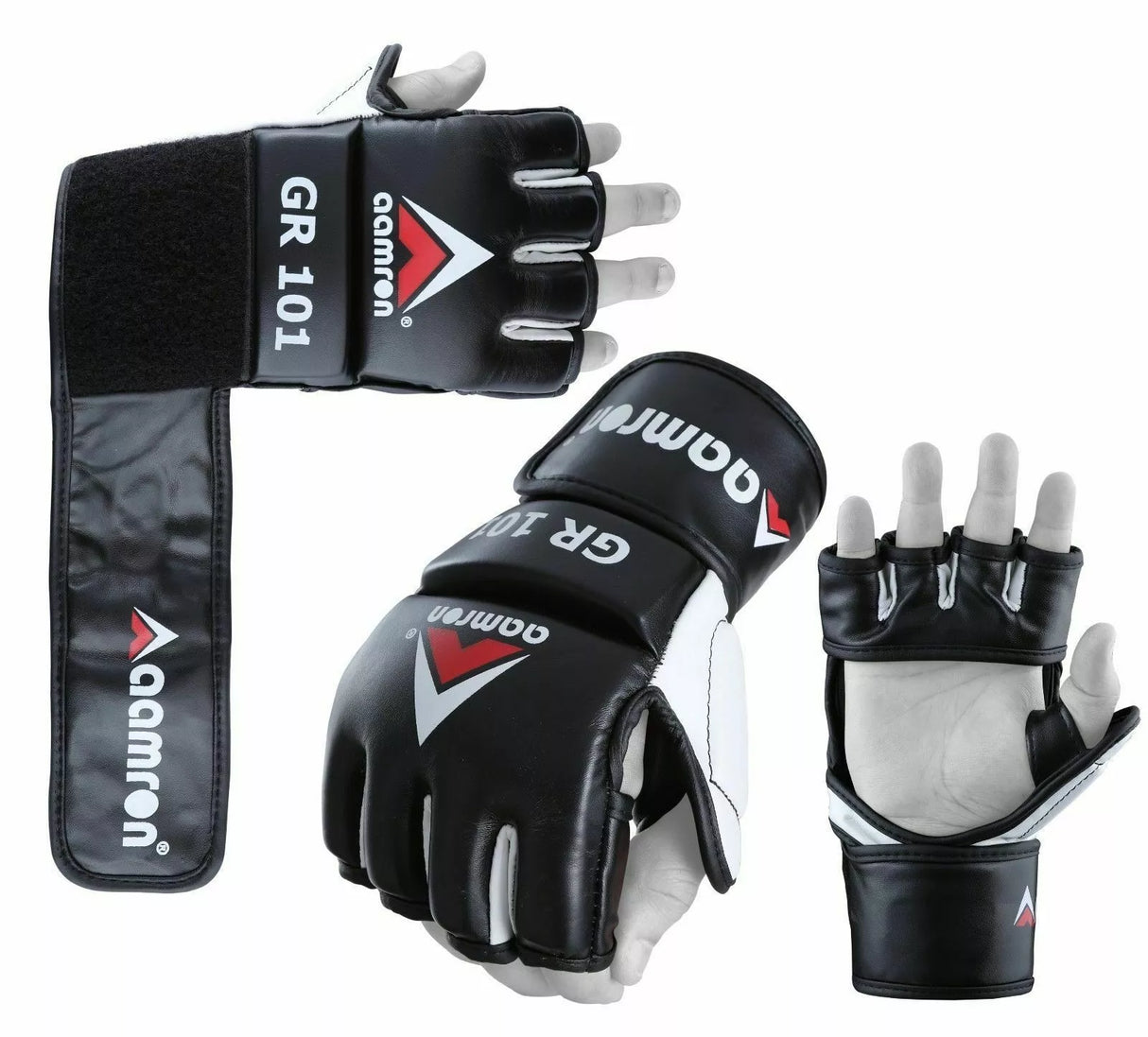 Aamron ® Leather Punching Bag Mitts Boxing Muay Thai Training Speed Ball MGC-A01