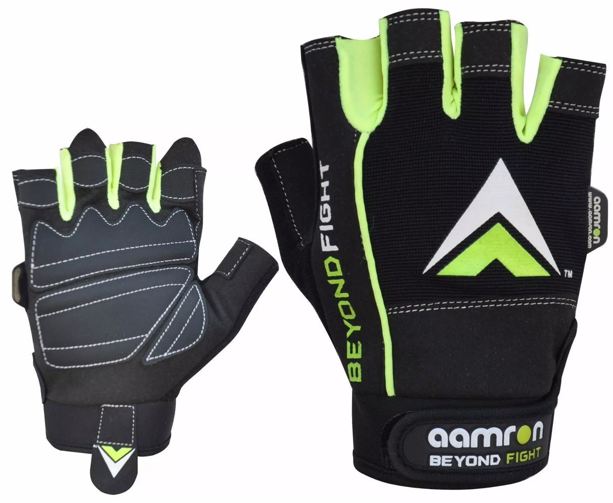 Aamron ® M1A Weight Lifting Gloves Body Building Gym Wear Cycling Training Mens