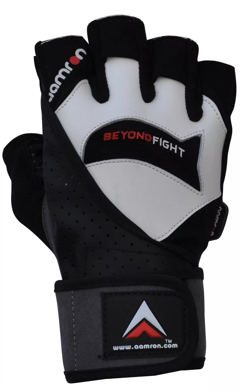 Aamron ® Leather Gel Weight Lifting Gym Fitness Body Building Gloves WLG-M3C