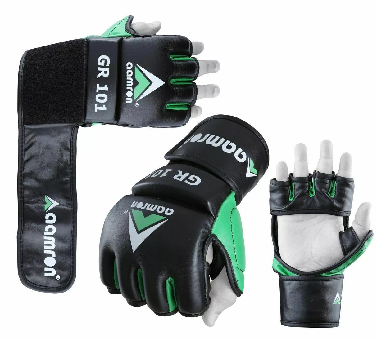 Aamron ® Leather Punching Bag Mitts Boxing Muay Thai Training Speed Ball MGC-A01