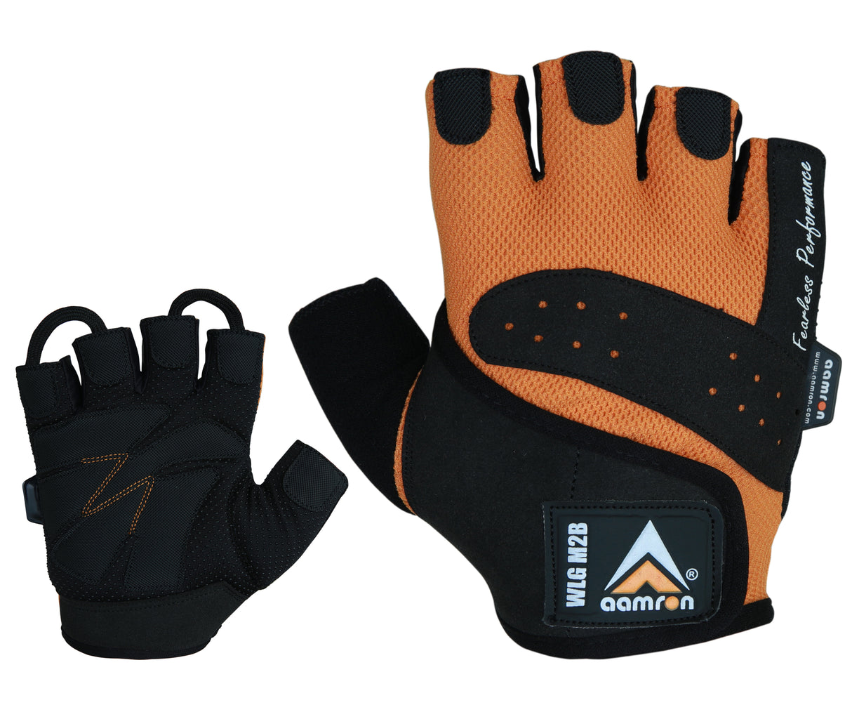 Aamron ® M2B GEL Weight Lifting Gloves Body Building Gym Cycling Training Mens