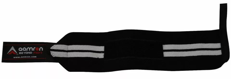 Aamron ® Power Wrist Wraps Weight Lifting Gym Straps Body Building Training Fist