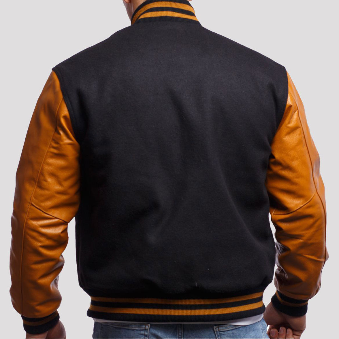 Leather Sleeves Varsity Letterman Jacket