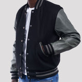 Leather Sleeves Varsity Letterman Jacket