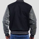 Leather Sleeves Varsity Letterman Jacket