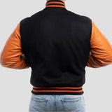 Leather Sleeves Varsity Letterman Jacket