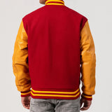 Leather Sleeves Varsity Letterman Jacket