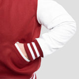 Leather Sleeves Varsity Letterman Jacket