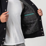 Leather Sleeves Varsity Letterman Jacket