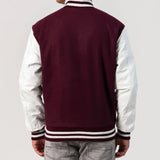 Leather Sleeves Varsity Letterman Jacket