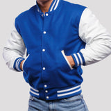 Leather Sleeves Varsity Letterman Jacket