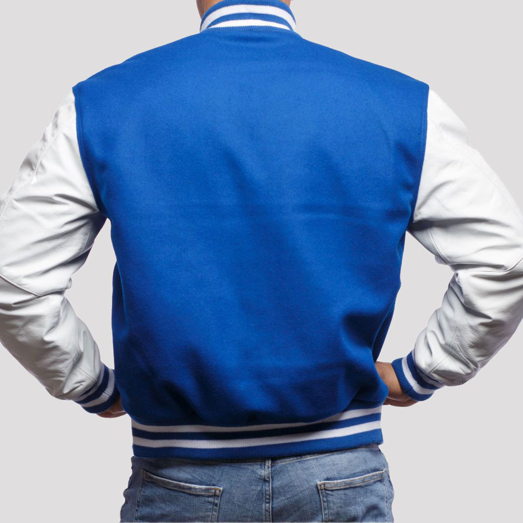 Leather Sleeves Varsity Letterman Jacket