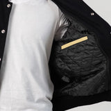 Leather Sleeves Varsity Letterman Jacket