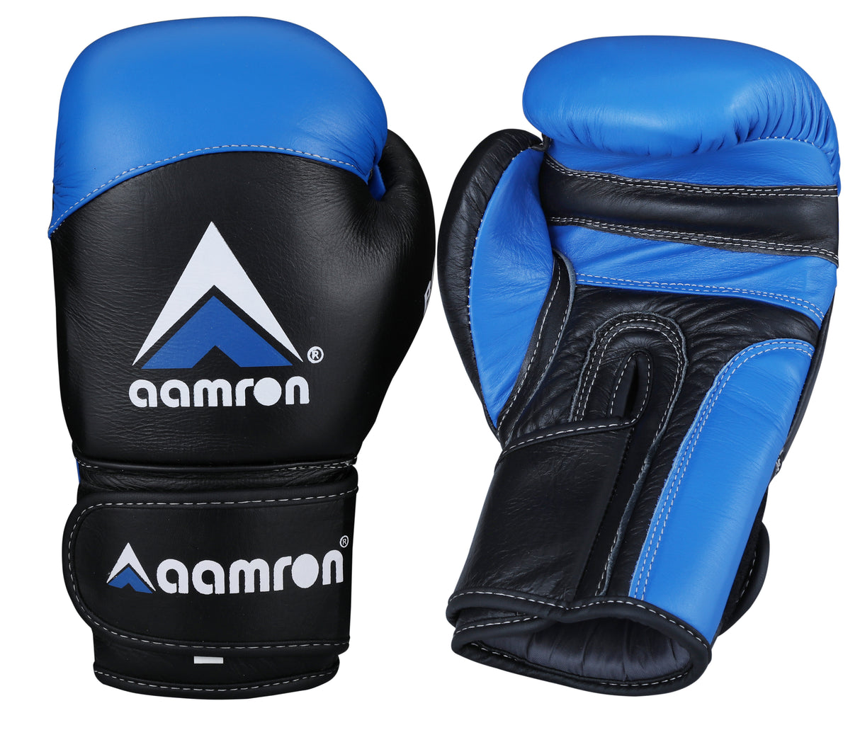 Aamron® Leather Boxing Gloves Training Muay Thai Fight Punch Bag Sparring BGLF1A