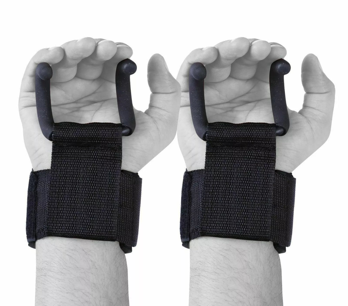 Aamron ® Pro Weight Lifting Training Gym Hook Grips Straps Gloves Wrist