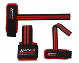 Aamron ® Weight Lifting Training Gym Straps Hand Bar Wrist Support Wraps