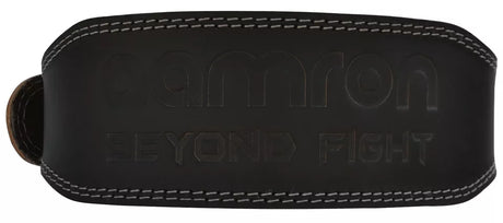 Aamron ® 4” Tanned Leather Weight Lifting Belt Back Support Strap Gym Training