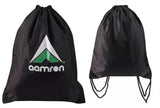 Aamron® 2 x Drawstring Bags Gym Sack Pull String Gym Swimming Sports School Bag