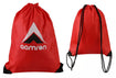 Aamron® 2 x Drawstring Bags Gym Sack Pull String Gym Swimming Sports School Bag