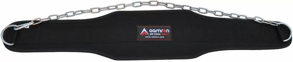 Aamron ® Dipping Belt Body Building Weight Lifting Dip Chain Exercise Gym